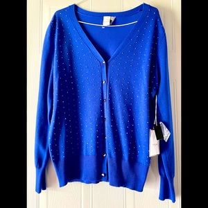 Vila Milano blue sweater